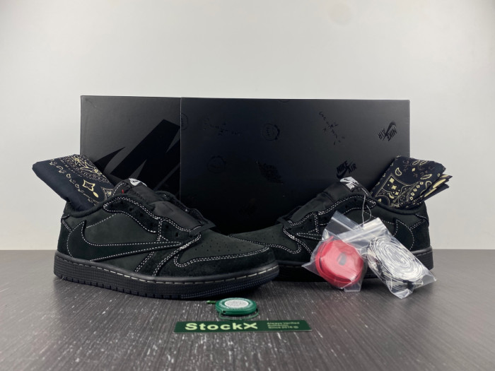air jordan 1 retro low og sp travis scott black phanT0m dm7866-001.